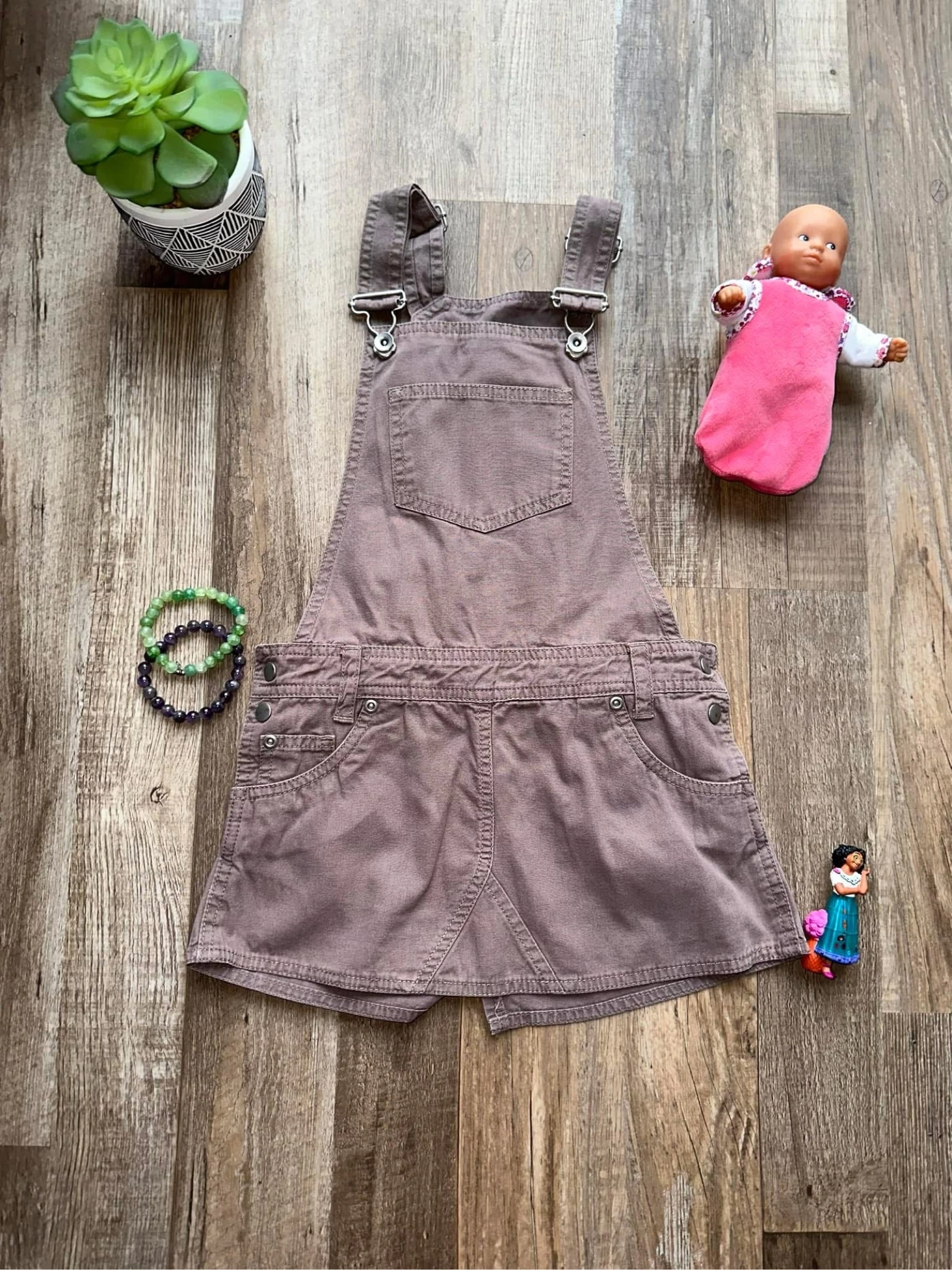 🤎 Robe salopette NKY – 6 ans